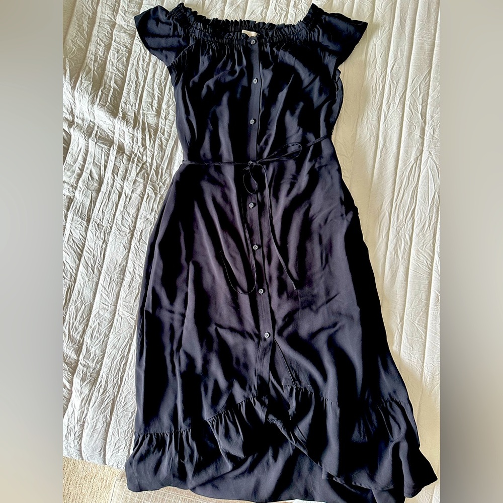 LOFT black summer dress - Size Petite Small